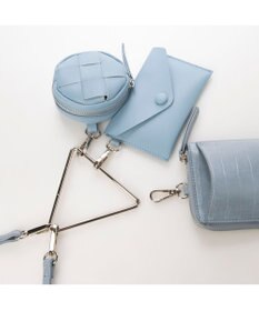 LA BAGAGERIE 【MONICA】トライアングルマルチショルダーバッグ