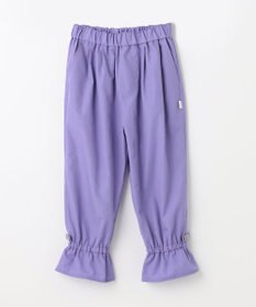 組曲 KIDS 【110-140㎝】フリルクロップ丈 パンツ