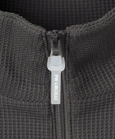 PW CIRCULUS 今が旬トップス！【ドライな肌触り / UV遮蔽率98.9% UVカット / ストレッチ】【MEN】ワッフルハーフジップトップス  ゴルフ