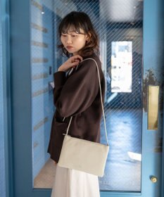 Hekhèr Le Style de Vie 新色追加【日本製】シュリンクレザー スクエアショルダーバッグ