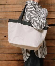 UNBILLION cachecache WEB限定ナイロンリボントートバッグＬ