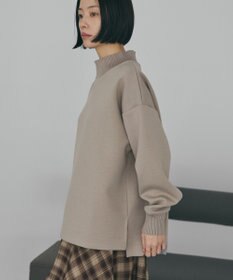 AMERICAN HOLIC ハイネックリブポンチプルオーバー