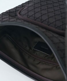 MIYABIYA LAQUOH【撥水加工】篭目柄エンボスボンディング ポケットショルダー