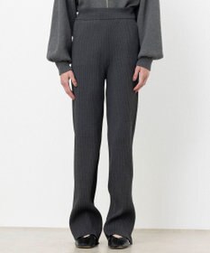 NAVE 【ReNAVE・手洗い可】スポンディッシュニットワイドリブパンツ