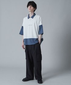 WEGO ドルマンポンチハーフジップT（S）