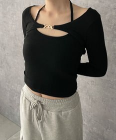 WEGO 【２点セット】カーデ付きアンサンブル