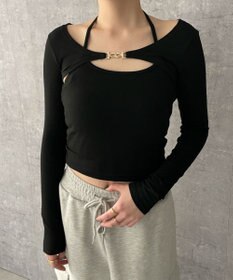 WEGO 【２点セット】カーデ付きアンサンブル