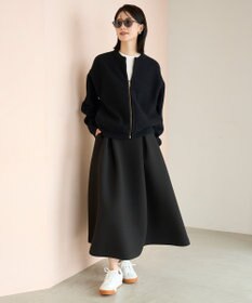 UNFILO ウールミルド ZIPニットブルゾン