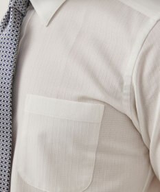 GOTAIRIKU 春夏向け【形態安定】SUMMERPREMIUMPLEATS_スナップダウンカラー _織柄_ 長袖ドレスシャツ(26年モデル)