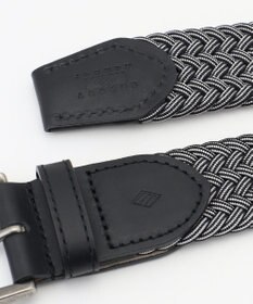 JOSEPH ABBOUD 【イタリア素材・ストレッチ・日本製】 ストレッチミックスブレイズ ベルト