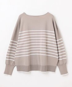 ANY バスクボーダーニットプルオーバー