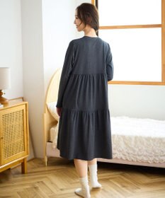 tsumori chisato SLEEP ツモリチサト ワンピース 長袖 ルームウェア 綿混(本体) レディース UNX555 /ワコール