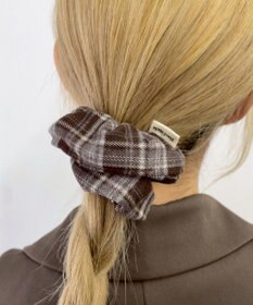 WEGO Lチェックシュシュ