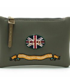 A.D.M.J. 【魔法の様に軽い】マジックライト/コード刺しゅうフラットポーチ2セット(S・LL)