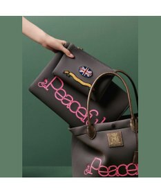 A.D.M.J. 【魔法の様に軽い】マジックライト/コード刺しゅうフラットポーチ2セット(S・LL)