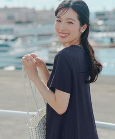 Tiaclasse L 【おのののかさん着用】冷凛(ひやりん)カノコAラインフレアワンピース