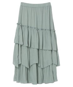 earth music&ecology ランダムティアードスカート