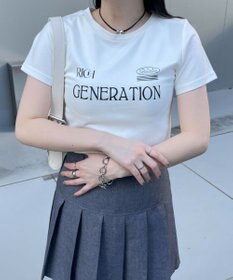 WEGO グラフィックちびT