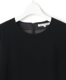 23区 【洗える】トリアセダブルジョーゼット ワンピース