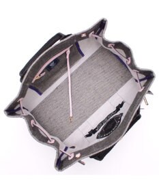 A.D.M.J. 【ファブリック】リネンラメクロス/前金具付トート32cm(Dカン＋)リネンラメクロス/前金具付トート40cm(Dカン＋)