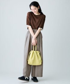 ANY テックリネンツイードパンツ（セットアップ着用可）