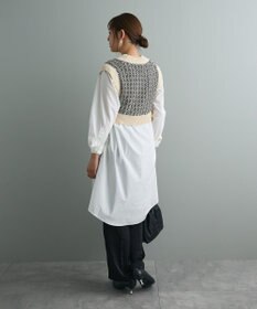 CRAFT STANDARD BOUTIQUE ジャガードショートニットベスト