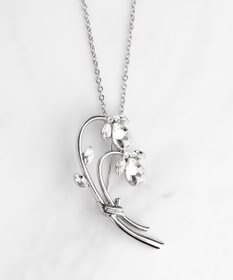 TOCCA RIBBON＆FLOWER BROOCH NECKLACE 2セット ブローチネックレス