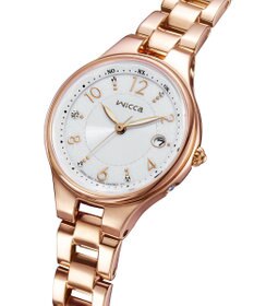 CITIZEN 【電池交換不要のソーラーテック電波時計】かわいいくて視認性の良いピンクゴールドウオッチ