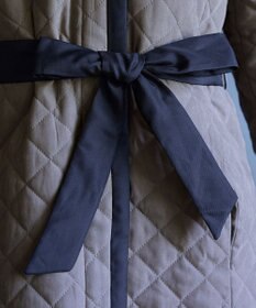 Tiaclasse ピーチスキン2wayキルティングロングコート