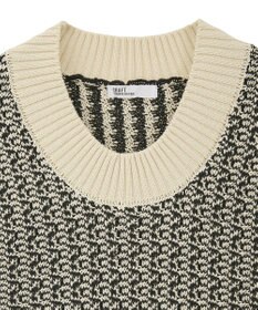 CRAFT STANDARD BOUTIQUE ジャガードショートニットベスト