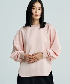 uncrave 【洗濯機洗い可】サテン ブラウス（uncrave WHITE）