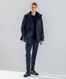 JOSEPH HOMME 新素材【4WAY】ライトラスターシャンブレー　ダウンコート