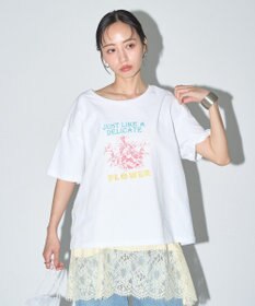 earth music&ecology 刺繍Tシャツ
