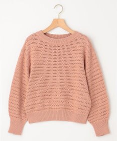 組曲 編地切替ドルマンプルオーバー ニット