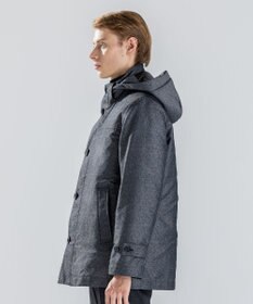 JOSEPH HOMME 新素材【4WAY】ライトラスターシャンブレー　ダウンコート