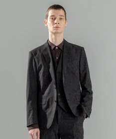 JOSEPH HOMME 新型・新柄【洗える/ストレッチ/シワになりにくい/セットアップ対応可】クールドッツストレッチ 　ジャケット