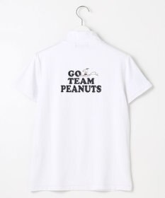 23区GOLF 【PEANUTS】【WOMEN】スヌーピーコラボ モックネックシャツ