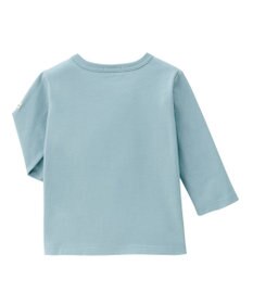 MIKI HOUSE HOT BISCUITS 【70-120cm】【Everyday Series】ワンポイント 長袖Tシャツ