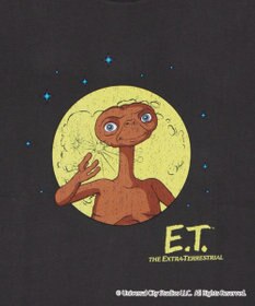 WEGO 【ミニオン / E.T. / バック・トゥ・ザ・フューチャー / デロリアン/ユニセックス着用ITEM/SMLサイズ展開】キャラクターズグラフィックT3（SS）