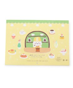 Mother garden しろたん 2024年 壁掛けカレンダー 《シロタン喫茶柄》 A4サイズ