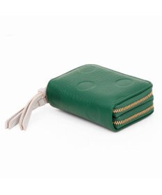 UNBILLION ペルケ perche / ドット型押し・ジャバラカードキーケース