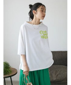 CRAFT STANDARD BOUTIQUE シルケット天竺　ロゴＰＴボトルネックＰＯ　５／Ｓ