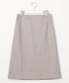 J.PRESS LADIES 【セットアップ対応・洗える・撥水・防汚】コットンFITTYシャーク スカート