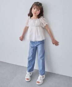 ANY KIDS 【一部店舗/WEB先行販売アイテム】2WAY シアードビーブラウス