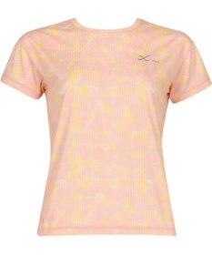 CW-X 【WOMEN】 CW-X トップス 【薄軽ランニングシャツ】 半袖 3分袖 Ｕネック 吸汗速乾性(本体) レディース DLY155 /ワコール