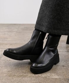 APOM プラットフォームサイドジップブーツ50