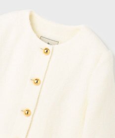 GRACE CONTINENTAL ツイードコンビジャケット