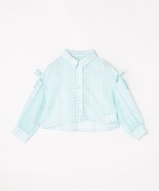 ANY KIDS シアーチェックシャツ