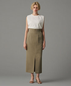 uncrave 【吸水速乾・洗濯機洗い可】エコ ドライ チノ Ｉラインスカート（uncrave STANDARD）