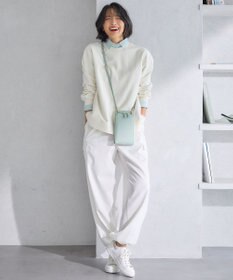 23区 L 【Oggi4月号掲載/洗える】CANCLINI クロップド シャツ